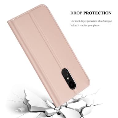 LG K4 2017 lommebokdeksel etui (rosa)