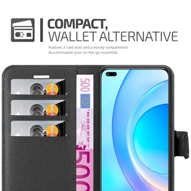 Honor 50 LITE Deksel Etui Case (svart)
