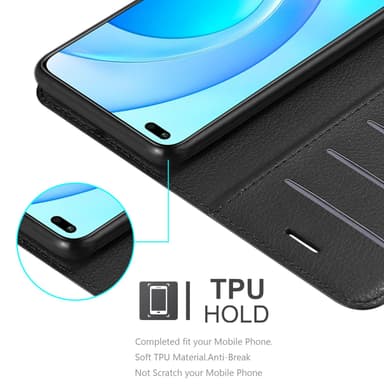 Honor 50 LITE Deksel Etui Case (svart)