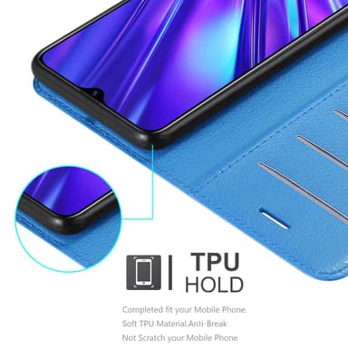 Realme 5 / 5i / 6i / C3 Deksel Etui Case (blå)