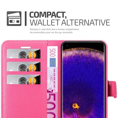 Oppo FIND X5 PRO Deksel Etui Case (rosa)