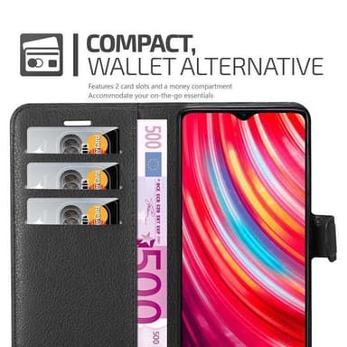 Xiaomi RedMi NOTE 8 PRO Deksel Etui Case (svart)