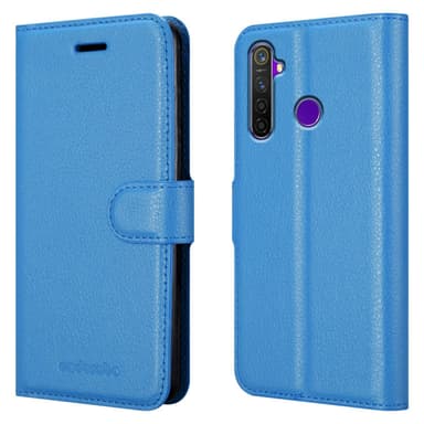 Realme 5 / 5i / 6i / C3 Deksel Etui Case (blå)
