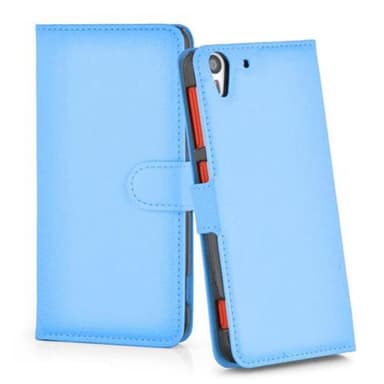 HTC Desire EYE Deksel Etui Case (blå)