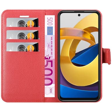 Xiaomi POCO M4 PRO 5G Deksel Etui Case (rød)
