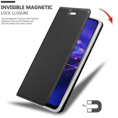 Huawei MATE 20 LITE lommebokdeksel etui (svart)