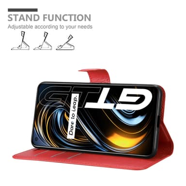Realme GT / GT Neo 2T / Q3 PRO Deksel Etui Case (rød)