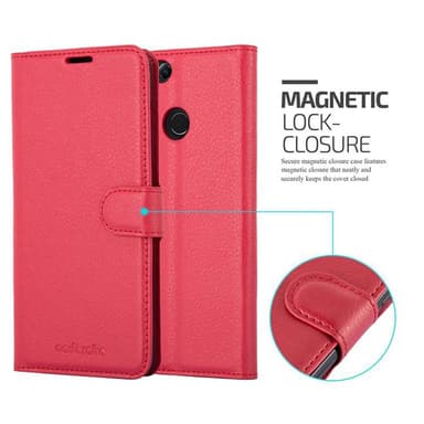 Honor 7X Deksel Etui Case (rød)
