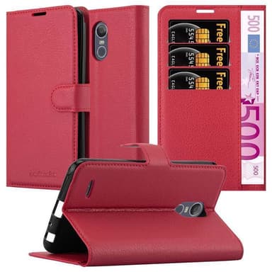LG STYLUS 3 Deksel Etui Case (rød)