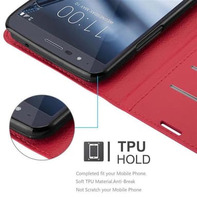 LG STYLUS 3 Deksel Etui Case (rød)