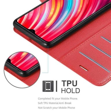 Xiaomi RedMi NOTE 8 PRO Deksel Etui Case (rød)