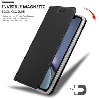iPhone XS MAX lommebokdeksel etui (svart)