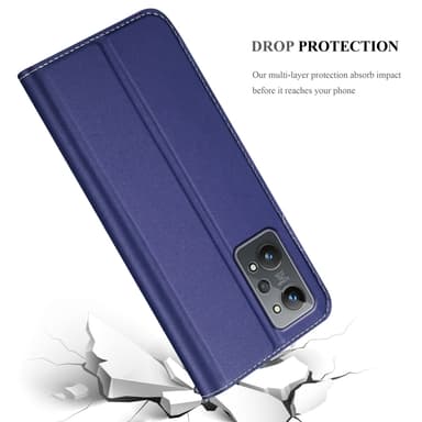 Realme GT 2 / GT Neo 2 lommebokdeksel etui (blå)