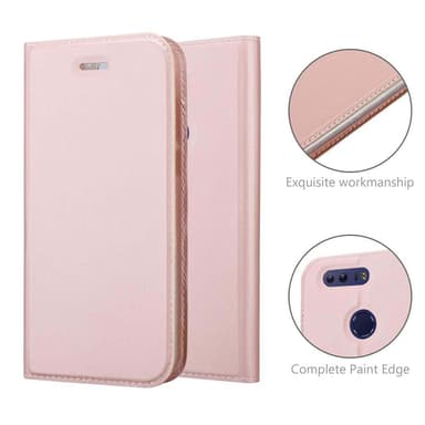 Honor 8 / 8 PREMIUM lommebokdeksel etui (rosa)