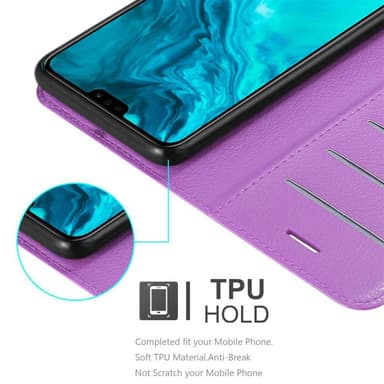 Honor 9X LITE Deksel Etui Case (lilla)