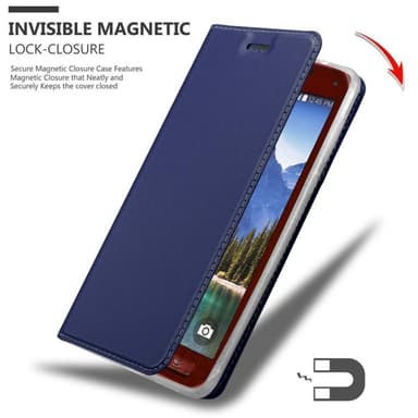 Samsung Galaxy S5 ACTIVE lommebokdeksel etui (blå)