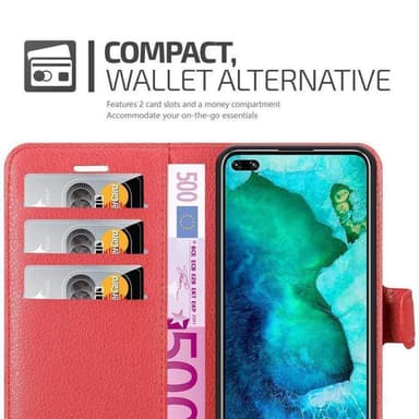Honor View 30 PRO Deksel Etui Case (rød)