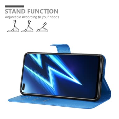 Realme 6 PRO Deksel Etui Case (blå)