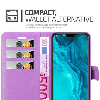 Honor 9X LITE Deksel Etui Case (lilla)
