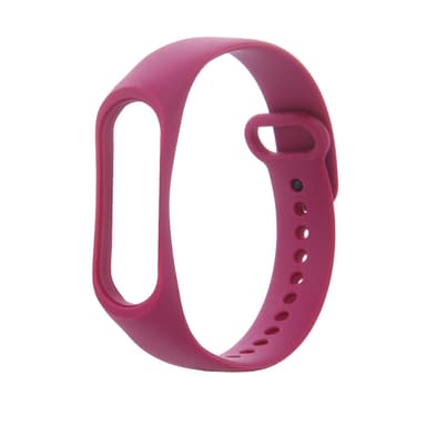 Silikonarmbånd for Xiaomi Mi Band 3/4, Bringebær