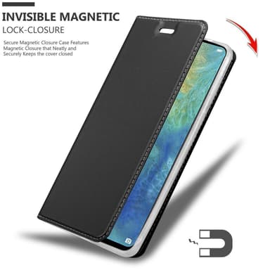Huawei MATE 20 lommebokdeksel etui (svart)