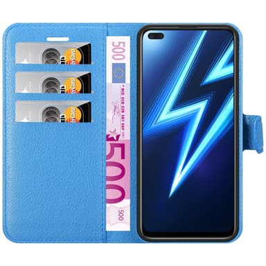 Realme 6 PRO Deksel Etui Case (blå)