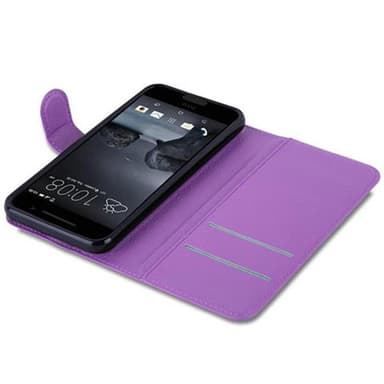 HTC ONE A9 Deksel Etui Case (lilla)