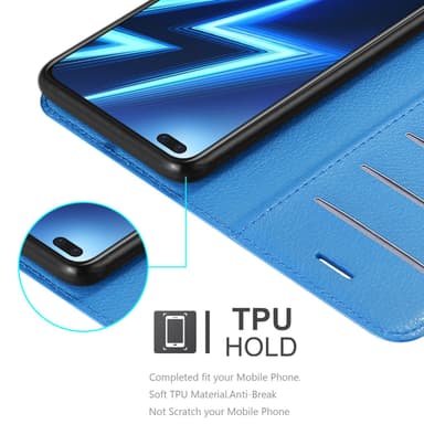 Realme 6 PRO Deksel Etui Case (blå)