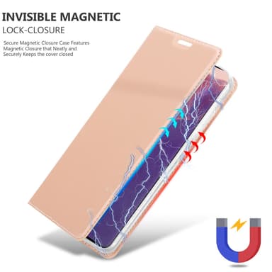 Samsung Galaxy NOTE 20 lommebokdeksel etui (rosa)