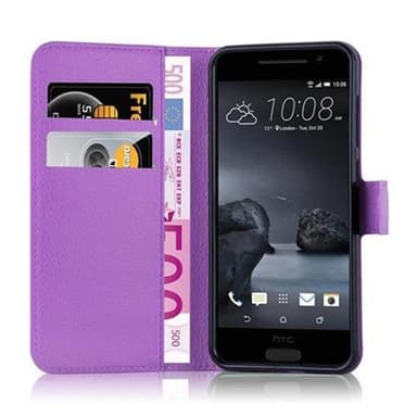 HTC ONE A9 Deksel Etui Case (lilla)