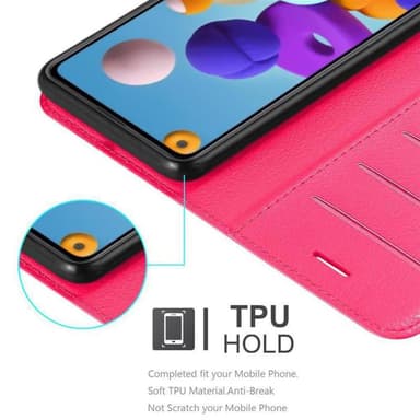 Samsung Galaxy A21 Deksel Etui Case (rosa)