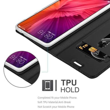 Xiaomi Mi MIX 2 lommebokdeksel etui (svart)