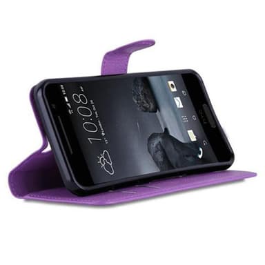 HTC ONE A9 Deksel Etui Case (lilla)
