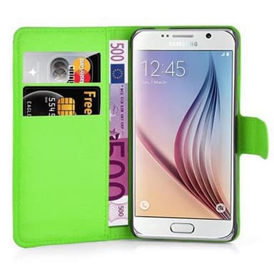 Samsung Galaxy S6 Deksel Etui Case (grønn)