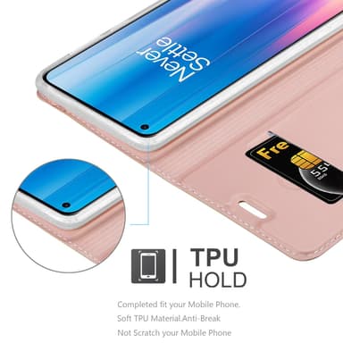 OnePlus Nord CE 2 5G lommebokdeksel etui (rosa)