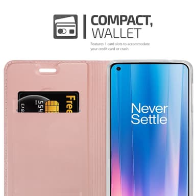 OnePlus Nord CE 2 5G lommebokdeksel etui (rosa)
