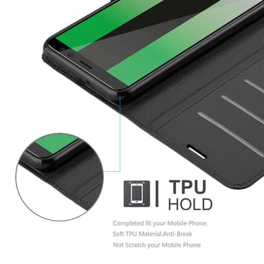 Huawei MATE 10 LITE Deksel Etui Case (svart)
