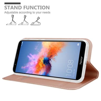Honor 7X lommebokdeksel etui (rosa)