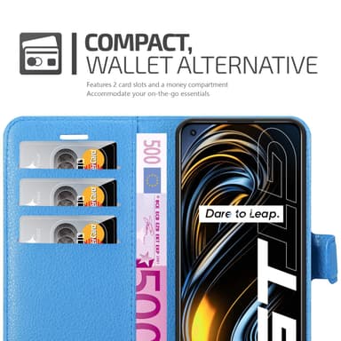 Realme GT / GT Neo 2T / Q3 PRO Deksel Etui Case (blå)
