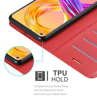 Realme 8 4G / 8 PRO Deksel Etui Case (rød)
