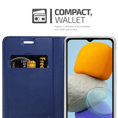 Samsung Galaxy M23 5G lommebokdeksel etui (blå)