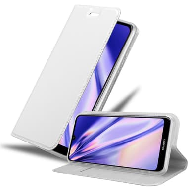 Huawei Y6S lommebokdeksel etui (sølv)