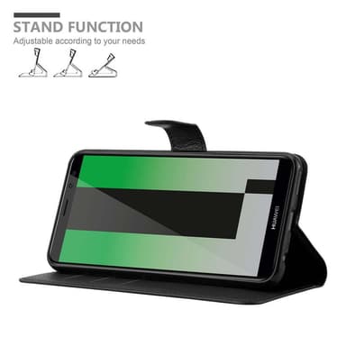 Huawei MATE 10 LITE Deksel Etui Case (svart)