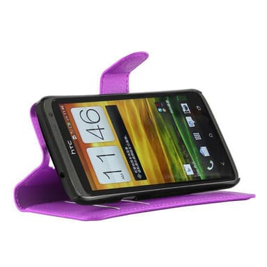 HTC ONE X / X+ Deksel Etui Case (lilla)