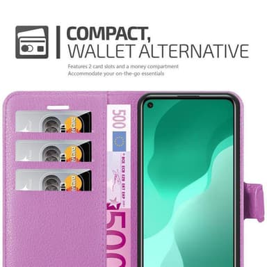Huawei NOVA 7 SE Deksel Etui Case (lilla)