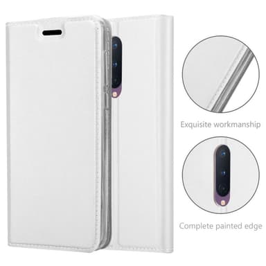 OnePlus 8 lommebokdeksel etui (sølv)