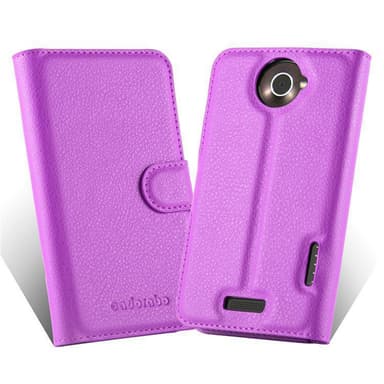 HTC ONE X / X+ Deksel Etui Case (lilla)
