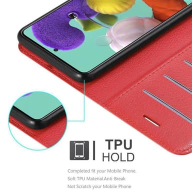 Samsung Galaxy A51 5G Deksel Etui Case (rød)