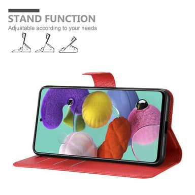 Samsung Galaxy A51 5G Deksel Etui Case (rød)