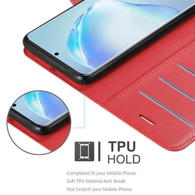 Samsung Galaxy S20 PLUS Deksel Etui Case (rød)